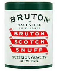 bruton tobacco Scotch Snuff, 1.15 oz BRUTON SNUFF PACKET CAN 12ct