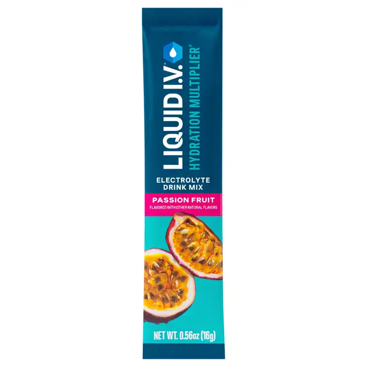 Liquid I.v. Electrolyte Drink Mix, Passion Fruit, 0.56 Oz (16 G