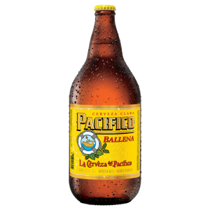 Pacifico Beer, Ballena, 1 quart (32 fl oz)