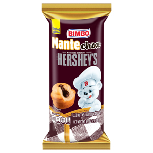 Bimbo Mantechox Hershey's Filled Muffins, 2.82 oz (80 g)