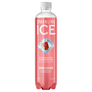 Sparkling Ice Zero Sugar Strawberry Watermelon Sparkling Water, 17 fl oz (502.8 ml)