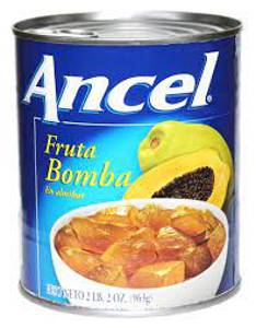Ancel Papaya Chunks in Heavy Syrup, 34 oz