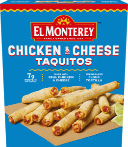 El Monterey Taquitos, Chicken & Cheese, 20 taquitos [20 oz (1.25 lbs)]
