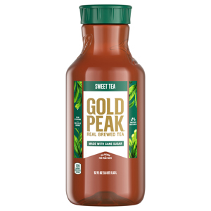 Gold Peak Brewed Tea, Sweet Tea, Real, 52 fl oz (1.6 pt) 1.53 l