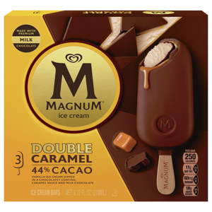 Magnum Double Caramel Ice Cream Bars, 3 bars [9.12 fl oz (270 ml)]