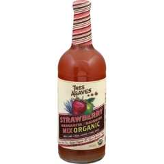 51 Mobile – Tres Agaves Margarita Mix, Organic, Strawberry