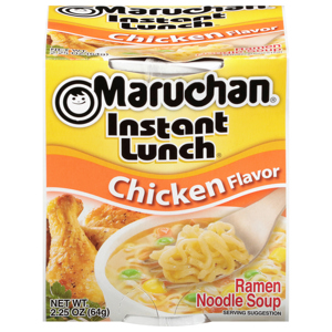 Maruchan Ramen Noodle Soup, Chicken Flavor, 2.25 oz (64 g)