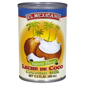 El Mexicano Coconut Milk, Natural Flavor, 13.5 fl oz (400 ml)