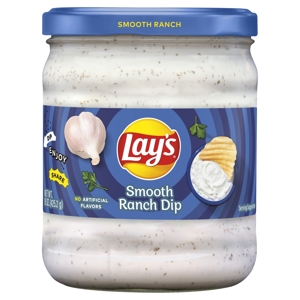 Lays Dip, Smooth Ranch, 15 oz. (425.2 g)