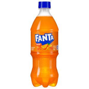 Fanta Orange Soda, 20 fl oz (1.25 pt) 591 ml