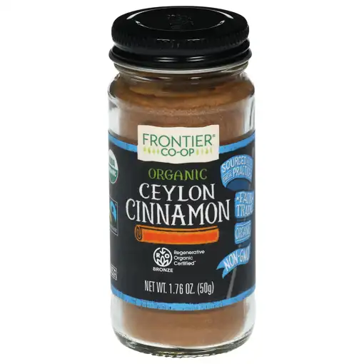 Frontier Co-op Cinnamon, Organic, Ceylon, 1.76 oz (50 g)