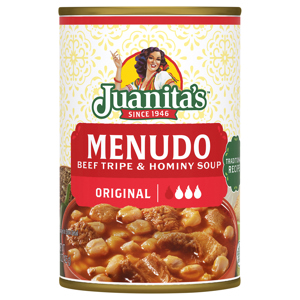 Juanita's Beef Tripe & Hominy Original Soup, 15 oz (425 g)