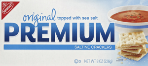 Premium Crackers, Saltine, Original, 8 oz (226 g)