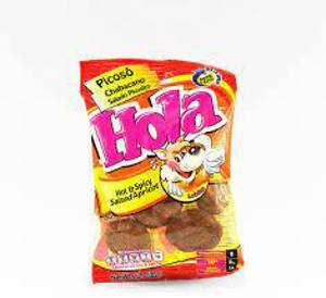 Hola Picoso Hot and Spicy Salted Apricots, 1.2 oz