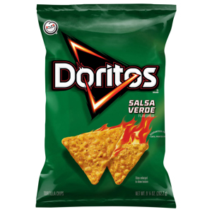 Doritos Salsa Verde Tortilla Chips, 9.25 oz (262.2 g)