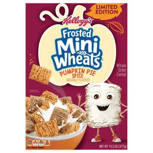Welcome – #75 Covington – Frosted Mini-wheats Cereal, Pumpkin Pie