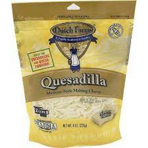 Dutch Farms Cheese, Quesadilla, Shredded, 8 oz