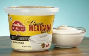Los Altos Crema Mexicana Con Sal, 15 oz