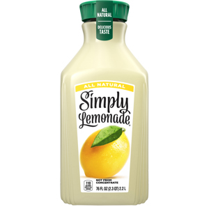 Simply Lemonade, 76 fl oz (2.3 qt) 2.2 l