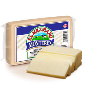El Mexicano Cheese, Whole Milk, Monterey Jack, 16 oz (53 g)