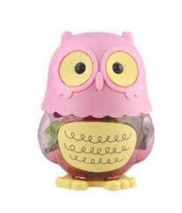 Twin Rabbit Assorted Fruits Jelly Owl, 4.4 oz