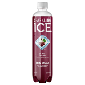 Sparkling Ice Zero Sugar Black Cherry Sparkling Water, 17 fl oz (502.8 ml)
