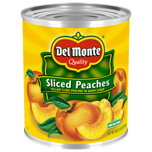Del Monte Sliced Peaches, 29 oz (1 lb 13 oz) 822 g