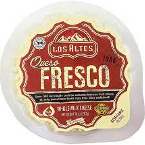 Los Altos Queso Fresco Cheese, 10 oz (283 g)
