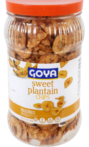 Goya Plantain Chips 20z Sweet Maduros Un