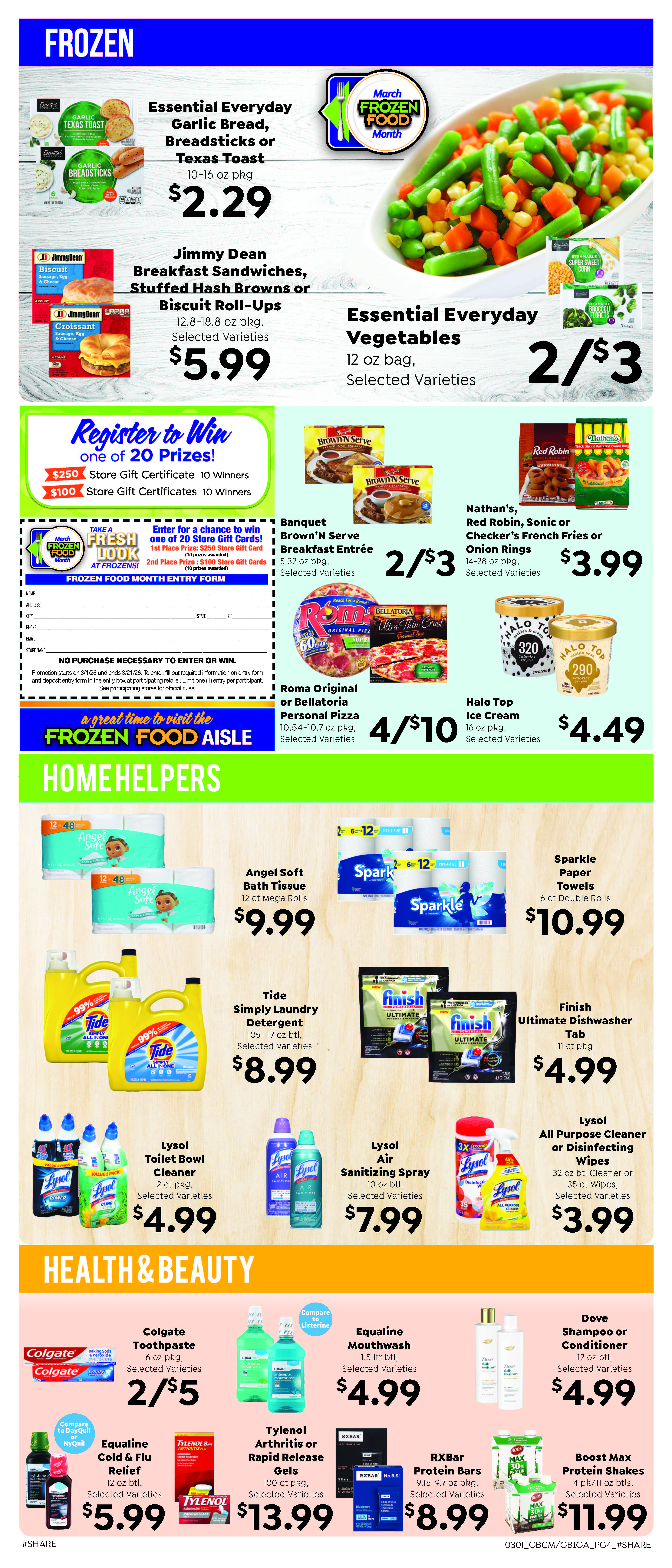 Weekly Ad Flyer – Medford County Market – Teeccino Herbal Tea