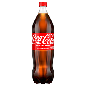 Coca-Cola Soda, Original Taste, 1.25 liter (1 qt 10.2 fl oz) 42.2 fl oz