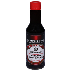 Kikkoman Soy Sauce, Gluten Free, Tamari, 10 fl oz (296 ml)