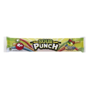 Sour Punch Candy, Rainbow Straws, 2 oz (57g)