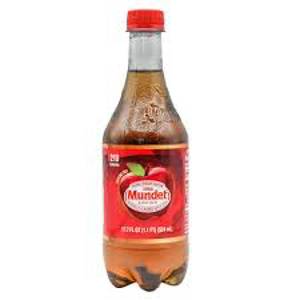 Sidral Mundet Soda, Apple, 17.7 fl oz (1.1 pt) 524 ml