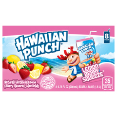 ハッピージョギング in Hawaii Hawaiian Punch Fruit Juicy Red Juice Drink, 12 Pack | Hy-Vee