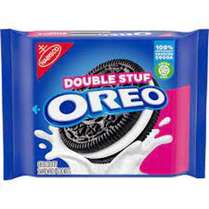 Oreo Sandwich Cookies, Chocolate, Double Stuf, 14.03 oz (397 g)