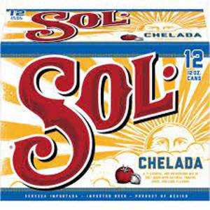 Sol Lager Chelada Clasica Beer, 12 - 12 oz cans