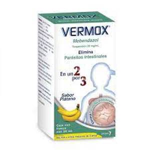 Vermox Mebendazol, 1 oz (30ml)