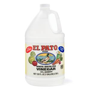 El Pato White Distilled Vinegar, 1 gallon