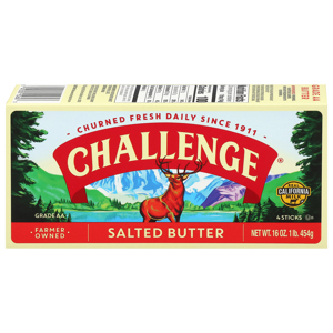 Challenge Salted Butter, 16 oz (1 lb) 454 g