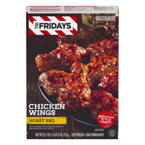 TGI Fridays Honey BBQ Chicken Wings, 25.5 oz (1 lb 9.5 oz) 723 g