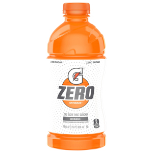Gatorade Thirst Quencher, Zero Sugar, Orange, 28 fl oz (1.75 pt) 828 ml