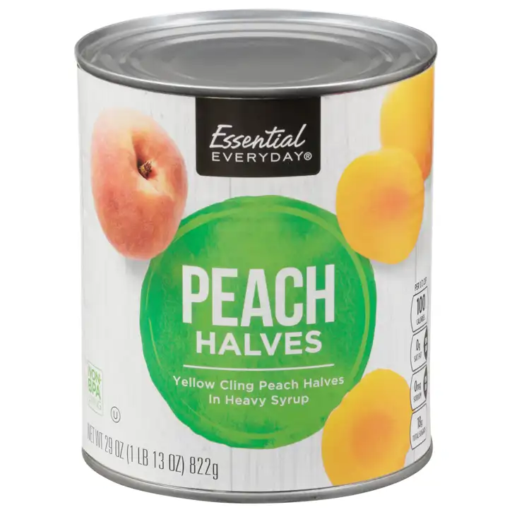 Welcome – Jones – Essential Everyday Peach, Halves, 29 Oz (1 Lb 13