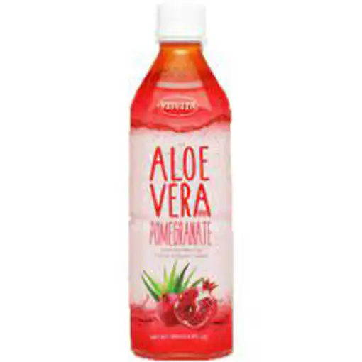 Visvita Aloe Vera Drink, Pomegranate, 16.9 fl oz