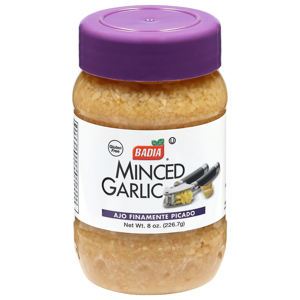 Badia Garlic, Minced, 8 oz (226.7 g)