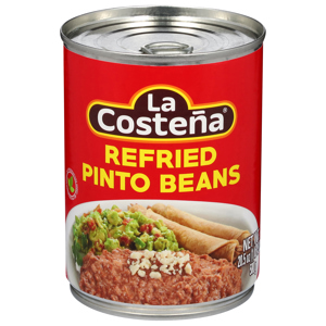 La Costena Pinto Beans, Refried, 20.5 oz (1 lb 4.5 oz) 580 g