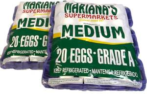 Mariana's Huevo Mediano / Medium Eggs 20 count