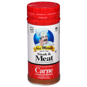 CHEF MERITO SEASONING, STEAK & MEAT, 14 OZ (397 GRAMS)