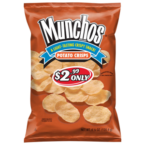 Munchos Potato Crisps, 4.25 oz (120.4 g)