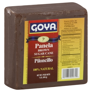 Goya Sugar Cane, Piloncillo Brown, Panela, 1 lb (454 g)